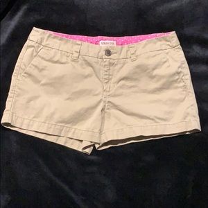 Merona Khaki tan women’s Shorts, size 6.